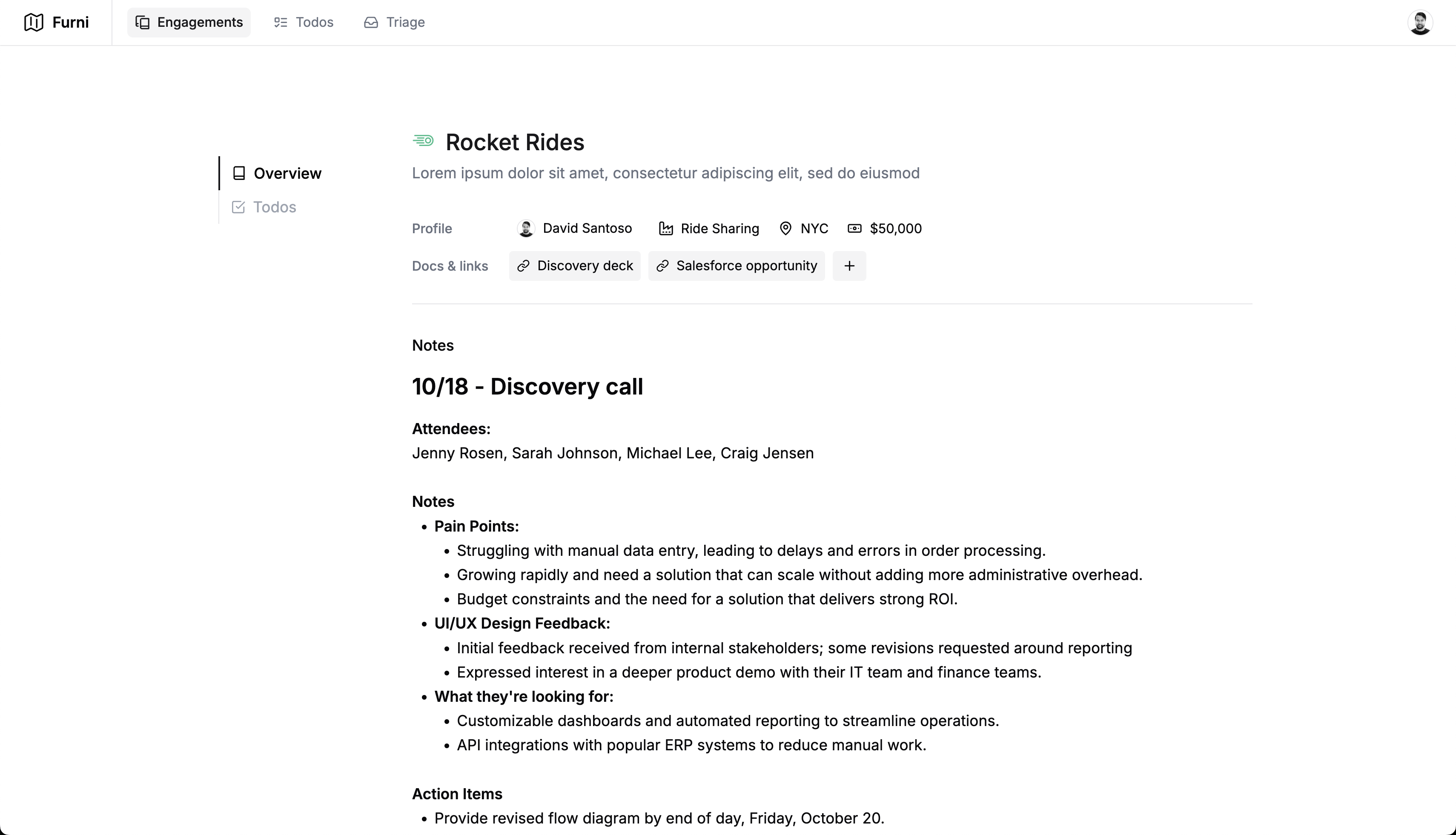 rethink app screenshot