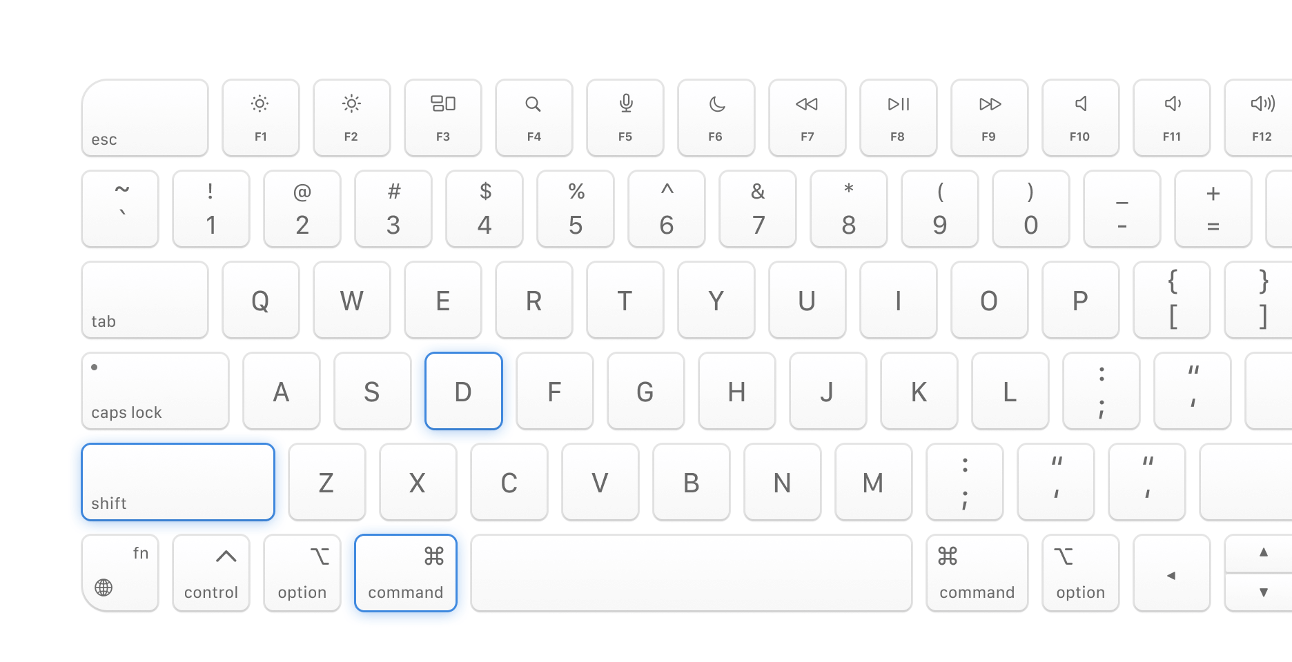 Keyboard feature